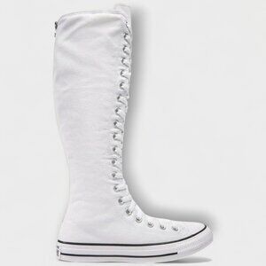 Converse Womens Size 7.0 Chuck Taylor Knee High XXX HI Trainers White A10456C